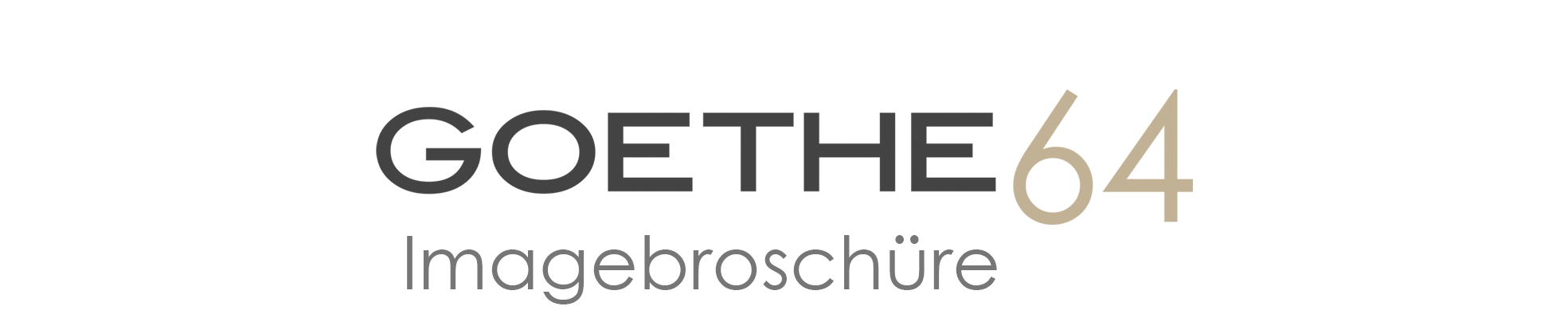 Goethe64 Imagebroschüre